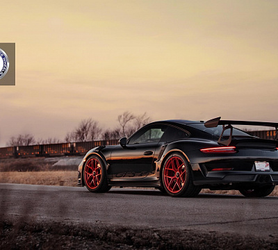 Фото дисков HRE R101 Lightweight на Porsche 911 VII