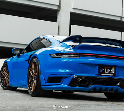 Фото дисков Anrky S3-X1 на Porsche 911 VIII