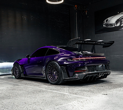 Фото дисков Brixton Forged TR11 AERO1 на Porsche 911 VIII