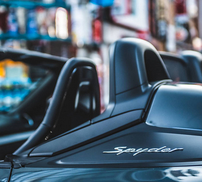 Фото дисков Brixton Forged CM5-R на Porsche Boxster IV