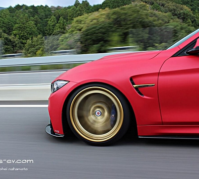 Фото дисков HRE S101 на BMW 4/M4 (F32/F82)