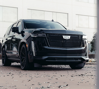 Фото дисков Vossen HF6-4 на Cadillac Escalade V