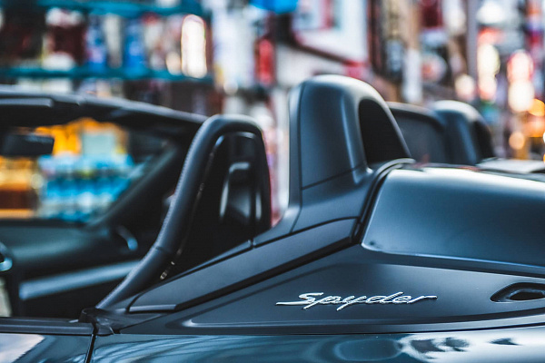 Фото дисков Brixton Forged CM5-R Полированный лак на Porsche Boxster IV