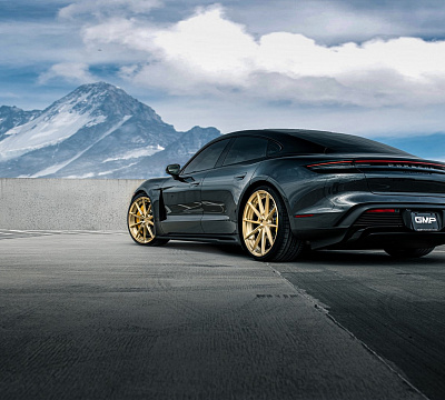 Фото дисков Anrky AN28 на Porsche Taycan I