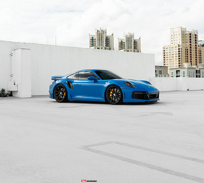 Фото дисков HRE P201 на Porsche 911 VIII