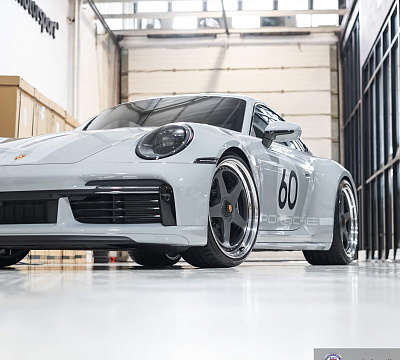 Фото дисков HRE 305 на Porsche 911 VIII