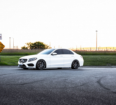 Фото дисков Vossen VFS-1 на Mercedes-Benz C-Class (W205)