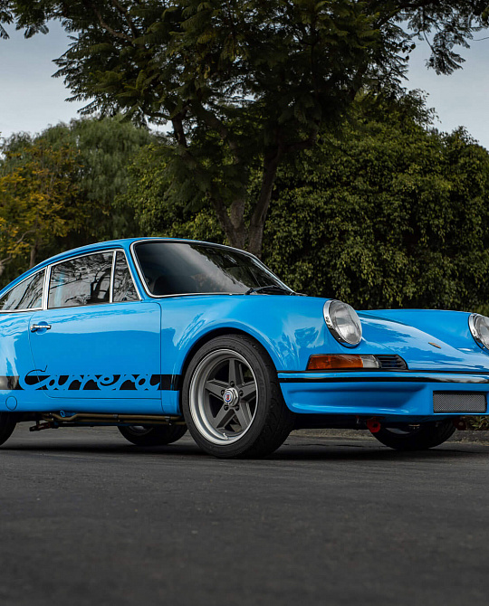 Фото дисков 517K Сатиновый графит на Porsche 911 I