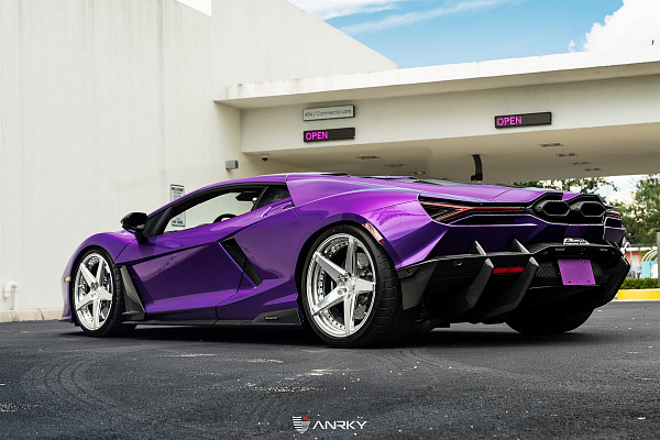 Фото дисков Anrky RS5.2 Полированный лак на Lamborghini Revuelto