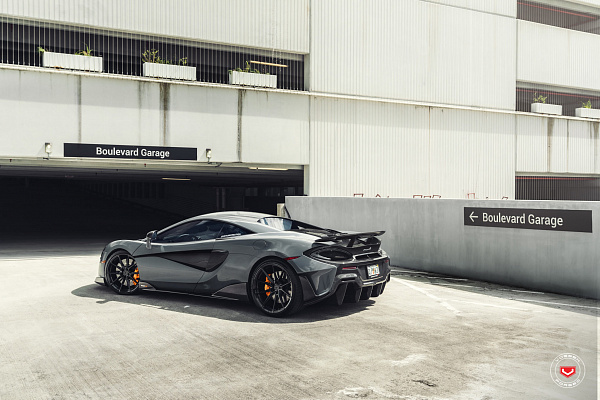 Фото дисков Vossen EVO-2 Черный глянец на McLaren 600