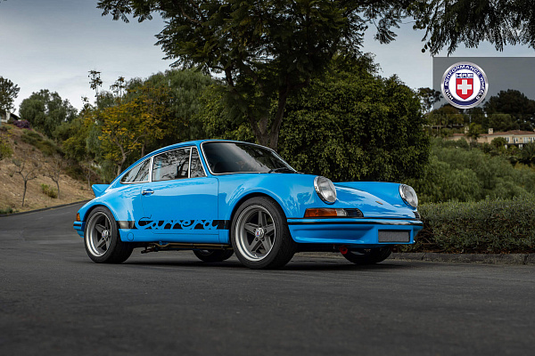 Фото дисков HRE 517K Сатиновый графит на Porsche 911 I