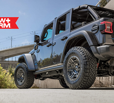 Фото дисков HRE FT1 на Jeep Wrangler IV (JL)