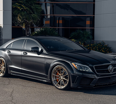 Фото дисков Anrky AN28 на Mercedes-Benz CLS (C218)