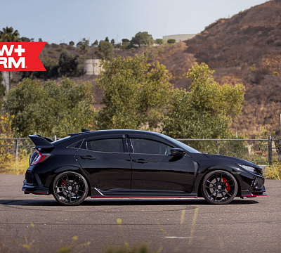 Фото дисков HRE FF04 на Honda Civic Type R FK8