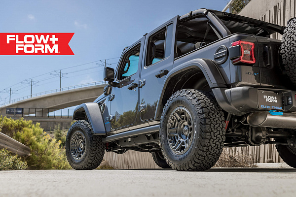 Фото дисков HRE FT1 Глянцевый графит на Jeep Wrangler IV (JL)