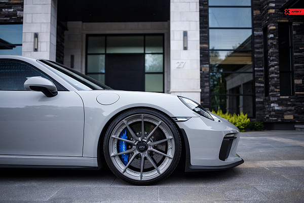 Фото дисков Anrky AN22 Глянцевый тонированный лак на Porsche 911 VII