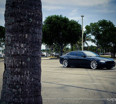 Фото дисков Vossen CV1 на Maserati Quattroporte V