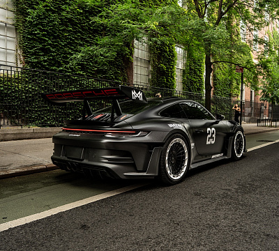 Фото дисков Brixton Forged TR11 AERO1 на Porsche 911 VIII