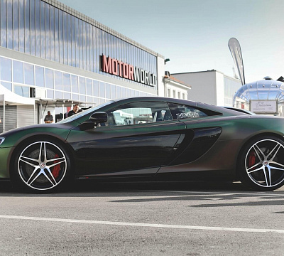 Фото дисков HRE P107 на McLaren 650S