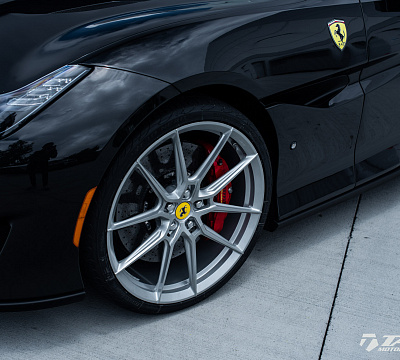 Фото дисков NOVITEC NF8 на Ferrari Portofino