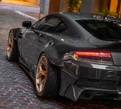 Фото дисков Radi8 Raijin на Aston Martin Vantage 3