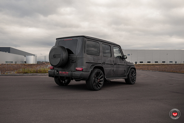 Фото дисков Vossen UV-3 Черный сатин на Mercedes-Benz G-Class III