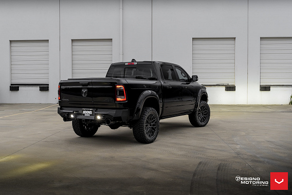 Фото дисков Vossen HF6-3 Черный сатин на Ram 1500 V