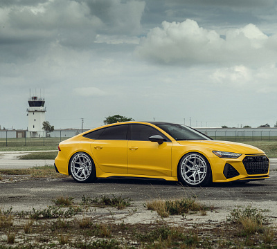 Фото дисков Vossen HFX-1 (5-Lug) на Audi A/RS 7 (4K)