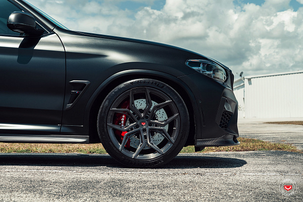 Фото дисков Vossen EVO-3R Глянцевый темный лак на BMW X3/X3 M (G01/F97)
