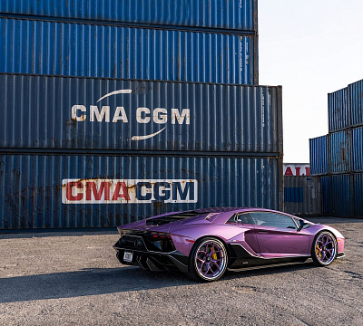 Фото дисков Anrky S3-X0 на Lamborghini Aventador