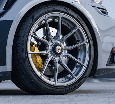 Фото дисков Strasse Wheels SV5 Deep Concave Duoblock на Porsche 911 VIII