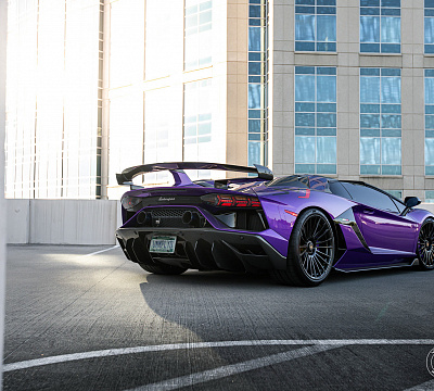 Фото дисков Vossen S17-04 на Lamborghini Aventador