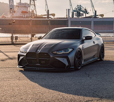 Фото дисков Brixton Forged CM5-RS на BMW 4/M4 (G22/G82)