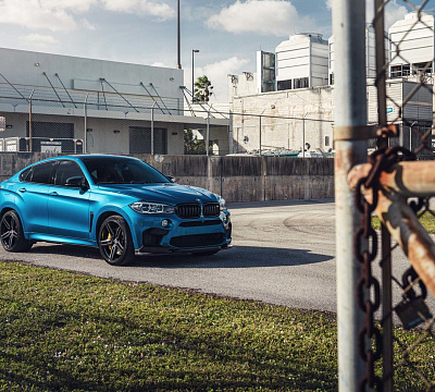 Фото дисков Vossen HF-1 на BMW X6/X6 M (F16/F86)