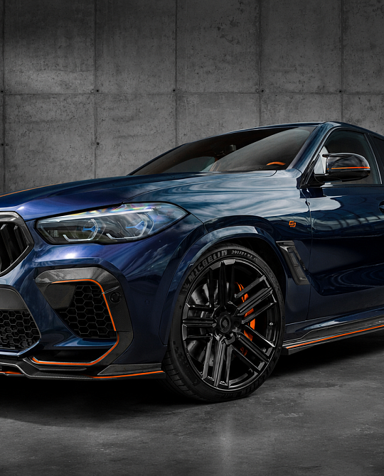 Фото дисков G-Falcon Черный глянец на BMW X6/X6 M (G06/F96)