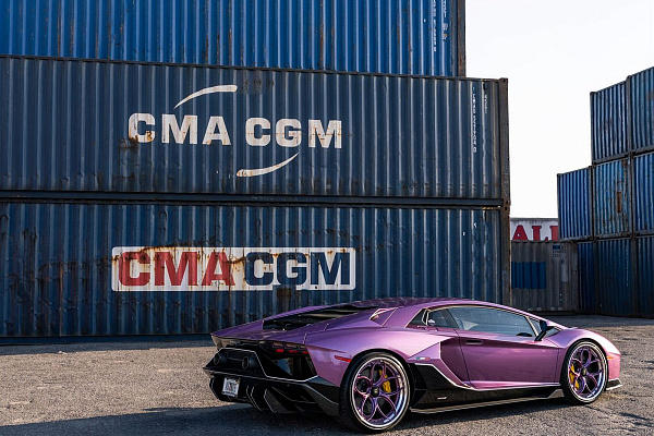 Фото дисков Anrky S3-X0 Другой цвет на Lamborghini Aventador