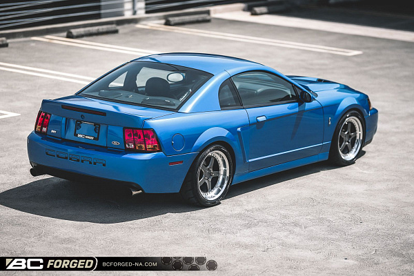 Фото дисков BC Forged LE05 // MLE05 Глянцевый графит на Ford Mustang IV