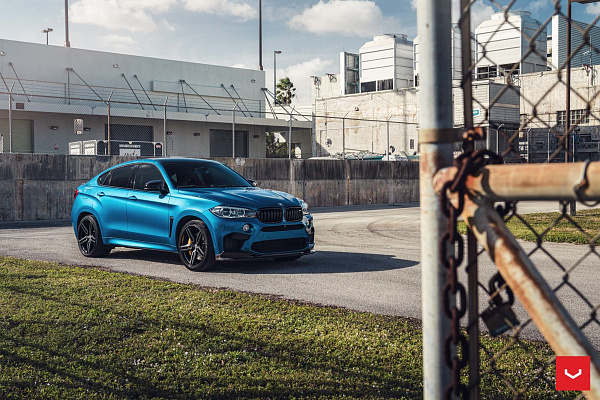 Фото дисков Vossen HF-1 Глянцевый темный лак на BMW X6/X6 M (F16/F86)