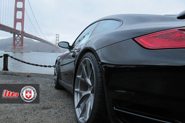 Фото дисков HRE P101 Сатиновый тонированный лак на Porsche 911 VI