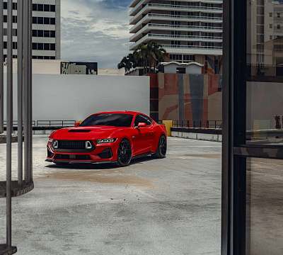 Фото дисков Vossen HF-5 на Ford Mustang VII