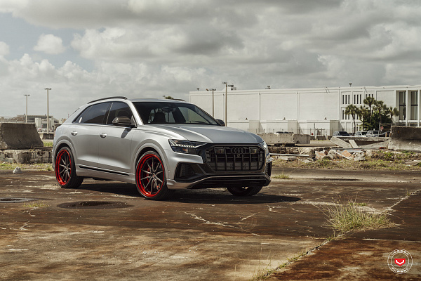 Фото дисков Vossen M-X2 (3-Piece) Черный сатин на Audi Q8