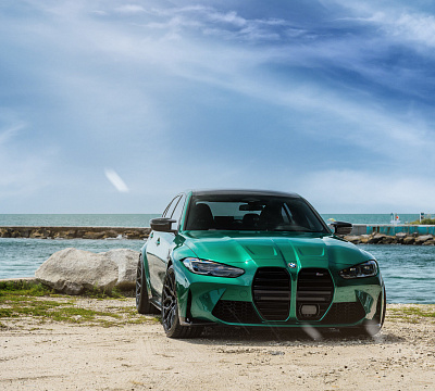 Фото дисков Vossen HF-2 на BMW 3/M3 (G2x/G80)