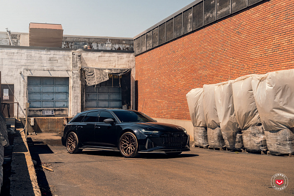Фото дисков Vossen S17-01 (3-Piece) Сатиновая бронза на Audi A/RS 6 (C7)