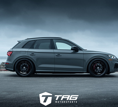 Фото дисков HRE 540C на Audi Q5 (FY)