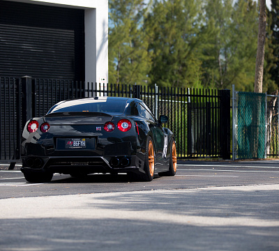 Фото дисков Vossen CG-202 на Nissan GT-R