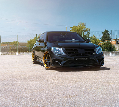 Фото дисков Anrky AN38 на Mercedes-Benz S-Class (W222, C217)