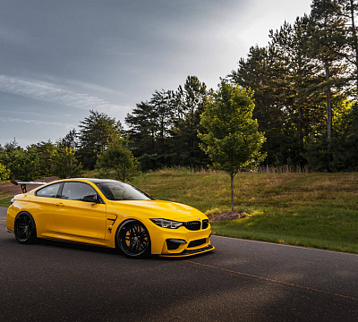 Фото дисков HRE S107SC на BMW 4/M4 (F32/F82)