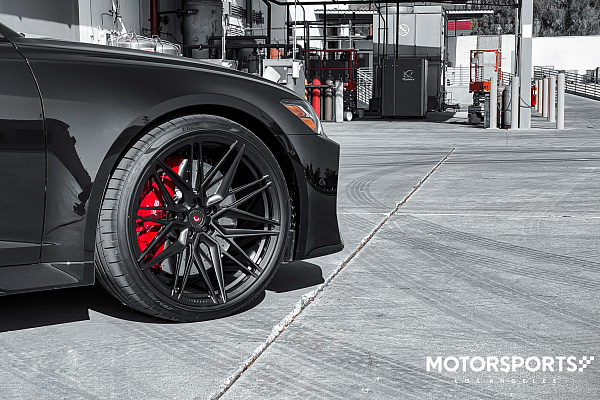 Фото дисков Vossen EVO-5 Черный сатин на Audi A/RS 6 (C8)