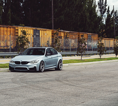 Фото дисков Vossen M-X5 на BMW 3/M3 (F3x/F80)