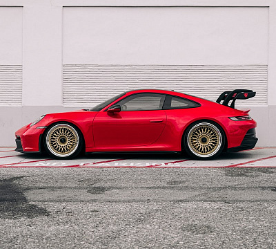 Фото дисков Brixton Forged TR20 на Porsche 911 VIII